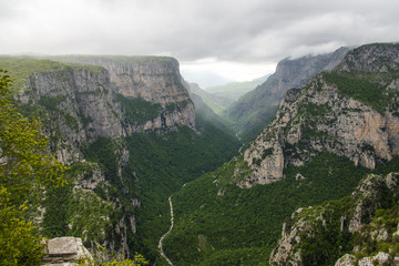 Fototapeta na wymiar Vikos Gorge, Greece