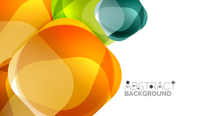 Modern geometric presentation background