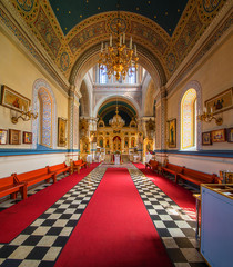 Fototapeta na wymiar Orthodox Church, Tampere 