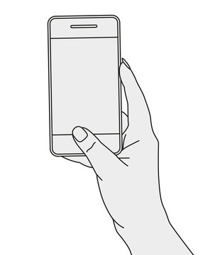 Hand Shooting Phone