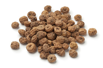  Heap of shelled  Chufa nuts