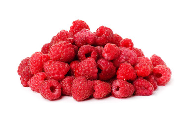 Ripe raspberries