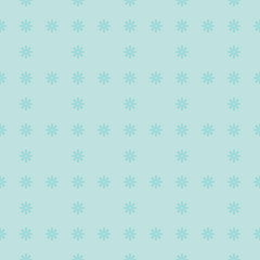 Cute floral vector seamless pattern of flowers.