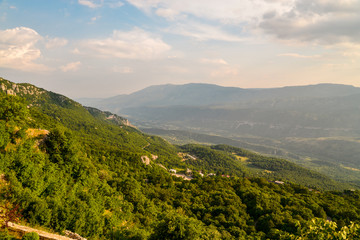 View on mountains from Ostrog monastery