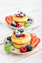 Cottage cheese pancakes