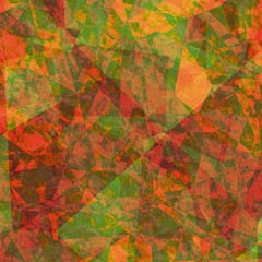 Abstract polygonal mosaic background for use in design. - 166874974