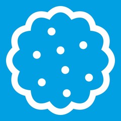 Cookies icon white