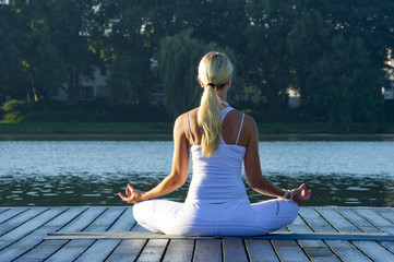 Joga am Aasee in Münster