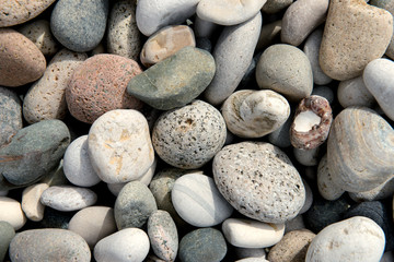 beach stones background