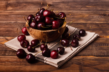 Cherry in bowl