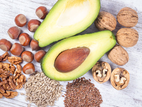 Sources of omega 3 fatty acids contained in the food.