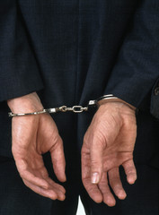 Man with handcuffs
