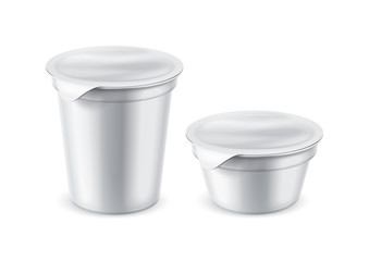 Plastic pack for foods