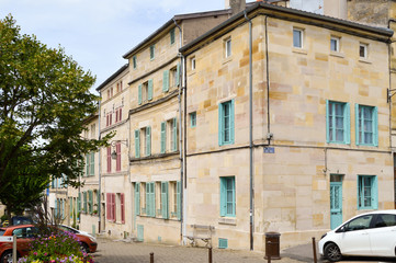 Fototapeta na wymiar Stone facade of France