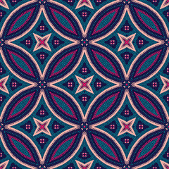 Intricate Mandala Pattern Tile Background