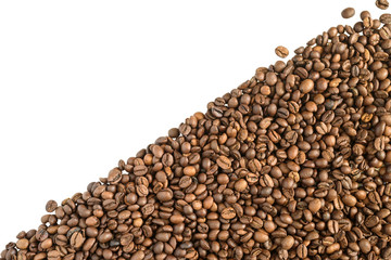 Coffee beans isolated