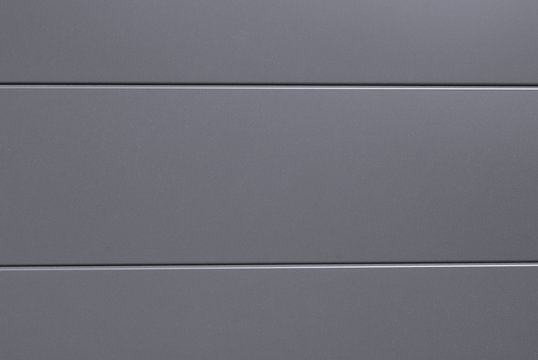 Fa&ccedil;ade &agrave; lames aluminium gris