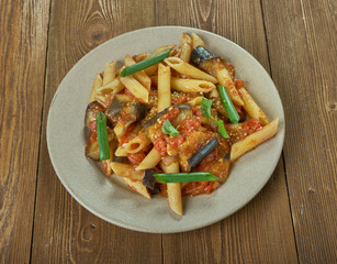 Pasta alla Norma.