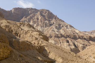 Wadi Arugot River, ein Gedi nature reserve, dead sea, Israel