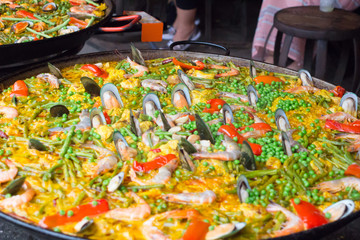 スペイン料理：パエリア