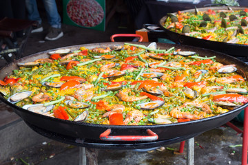 スペイン料理：パエリア