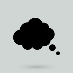 comic speech bubbles icon