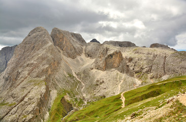 Rosengarten in den Dolomiten