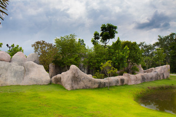 Rock garden