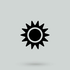 Vector sun Icon