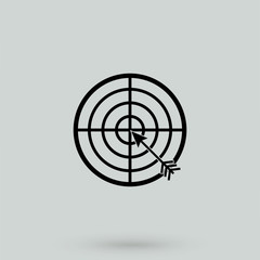 Pictograph of target