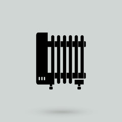 Heater icon suitable for info graphics, websites and print media and interfaces. Line vector icon.