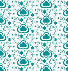 pattern blue