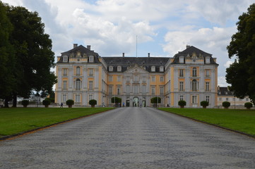 Fototapeta na wymiar Augustusburg and Falkenlust Palaces, Brühl in Germany