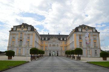 Fototapeta premium Augustusburg and Falkenlust Palaces, Brühl in Germany