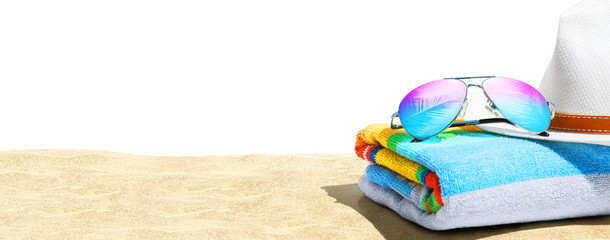 Schöner Strand - Urlaub Konzept