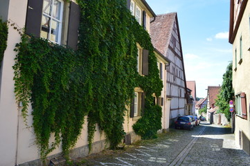 Fototapeta na wymiar Rothenburg ob der Tauber in Germany