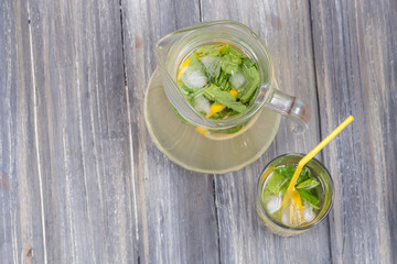 a cold refreshing drink