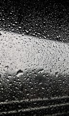 rain drops on window