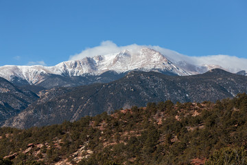 The Scenic Beauty of the Colorado Rocky Mountains - Pikes Peak