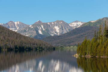 Obraz premium Malownicze piękno Gór Skalistych w Kolorado