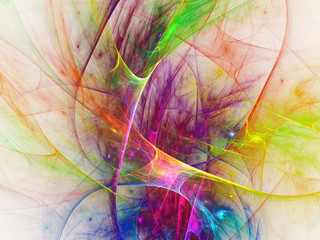 Abstract fractal background
