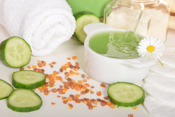 Face mask fresh cucumber
