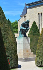 The public museum dedicated to the sculptor August Rodin in Paris, France