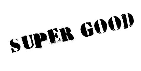 Super Good rubber stamp. Grunge design with dust scratches. Effects can be easily removed for a clean, crisp look. Color is easily changed.
