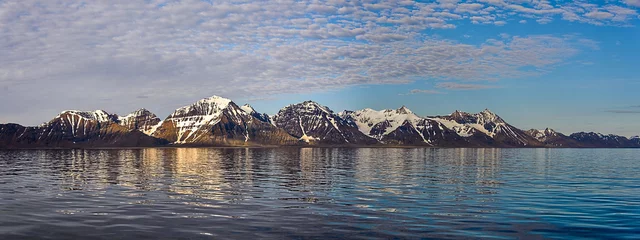 Gordijnen Arctic landscape © Alexey Seafarer
