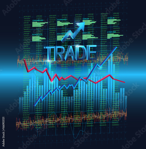 Forex Currency Trading Concept Financial Markets And Global Economy - 