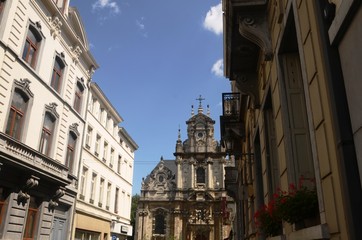 Fototapeta na wymiar Église Saint-Jean-Baptiste-au-Béguinage (Bruxelles)