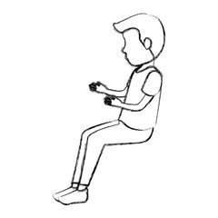 young man avatar character