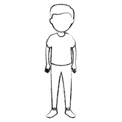 young man avatar character