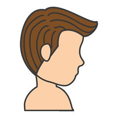 young man shirtless avatar character